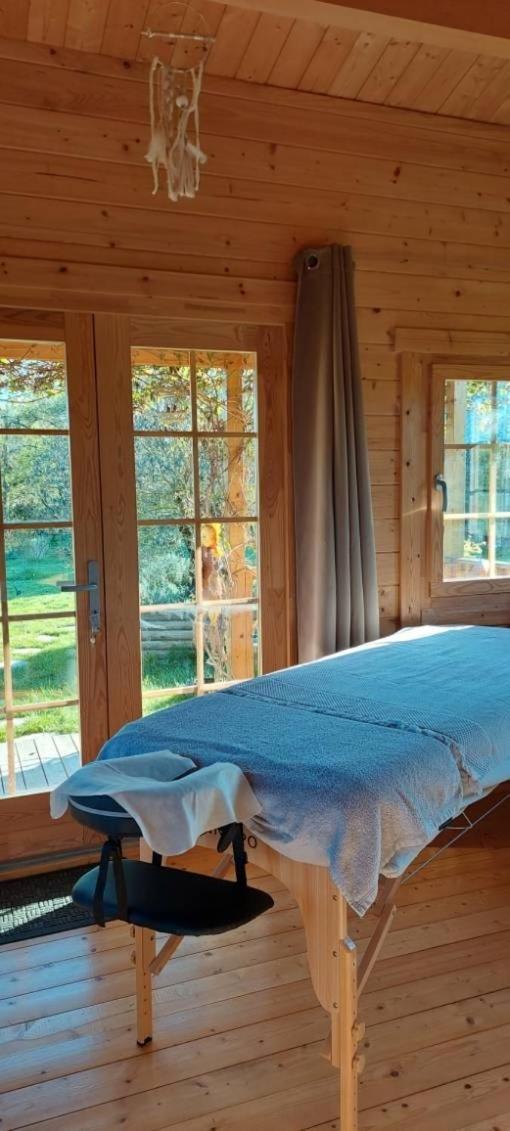 Chalet Bois Pleine Campagne A Pontigny Kültér fotó
