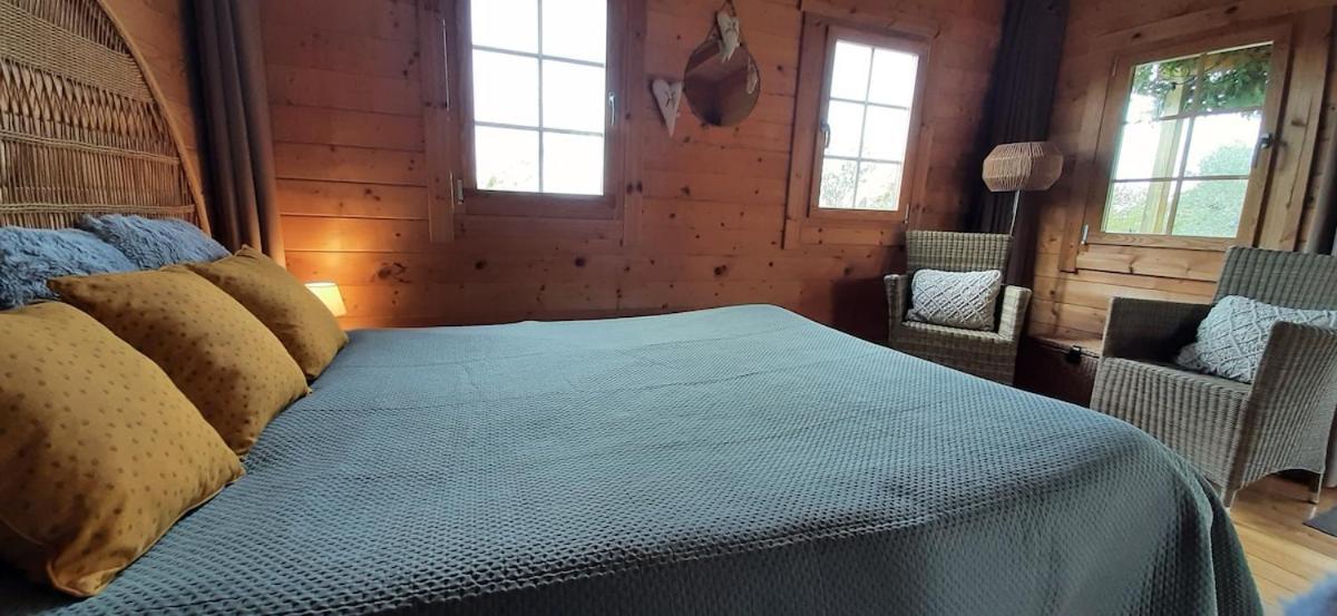 Chalet Bois Pleine Campagne A Pontigny Kültér fotó